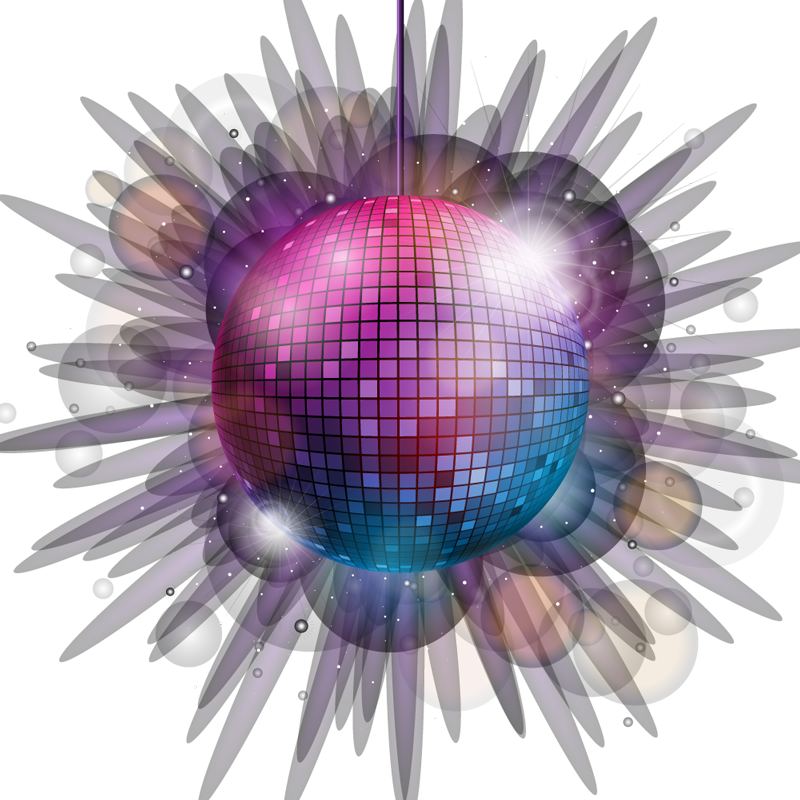 Image of a disco ball